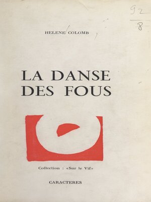 cover image of La danse des fous
